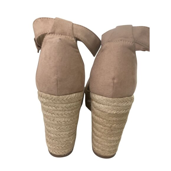 indigo rd irashira womens size 8.5 open toe Espadrille wedge heel Straps sandal - Picture 3 of 8